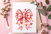 Valentines Day Coquette Bow PNG, an Illustration by SinaCreation (Thumbnail 6 of 11)