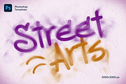 Spray Text Effects – 6 PSD, a Layer Style Add-On by Andrew Skoch Design (Thumbnail 6 of 8)