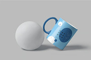 Ceramic Mug Mockups, a Cups & Container Mockup by megostudi0 (Thumbnail 6 of 7)