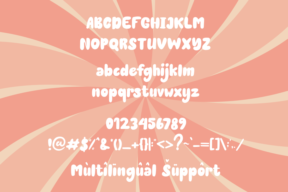 Bright Sunday | Funny Retro Display, a Script Font by Rissyletter Studio (Photo 5 of 6)