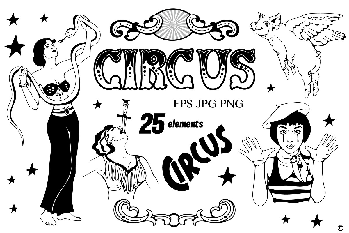 Circus, a Person Illustration by Olillia (Photo 1 of 4)