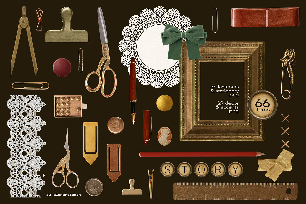 Folio · Paper & Elements Collection, an Object Graphic by alonahaidash (Photo 12 of 16)