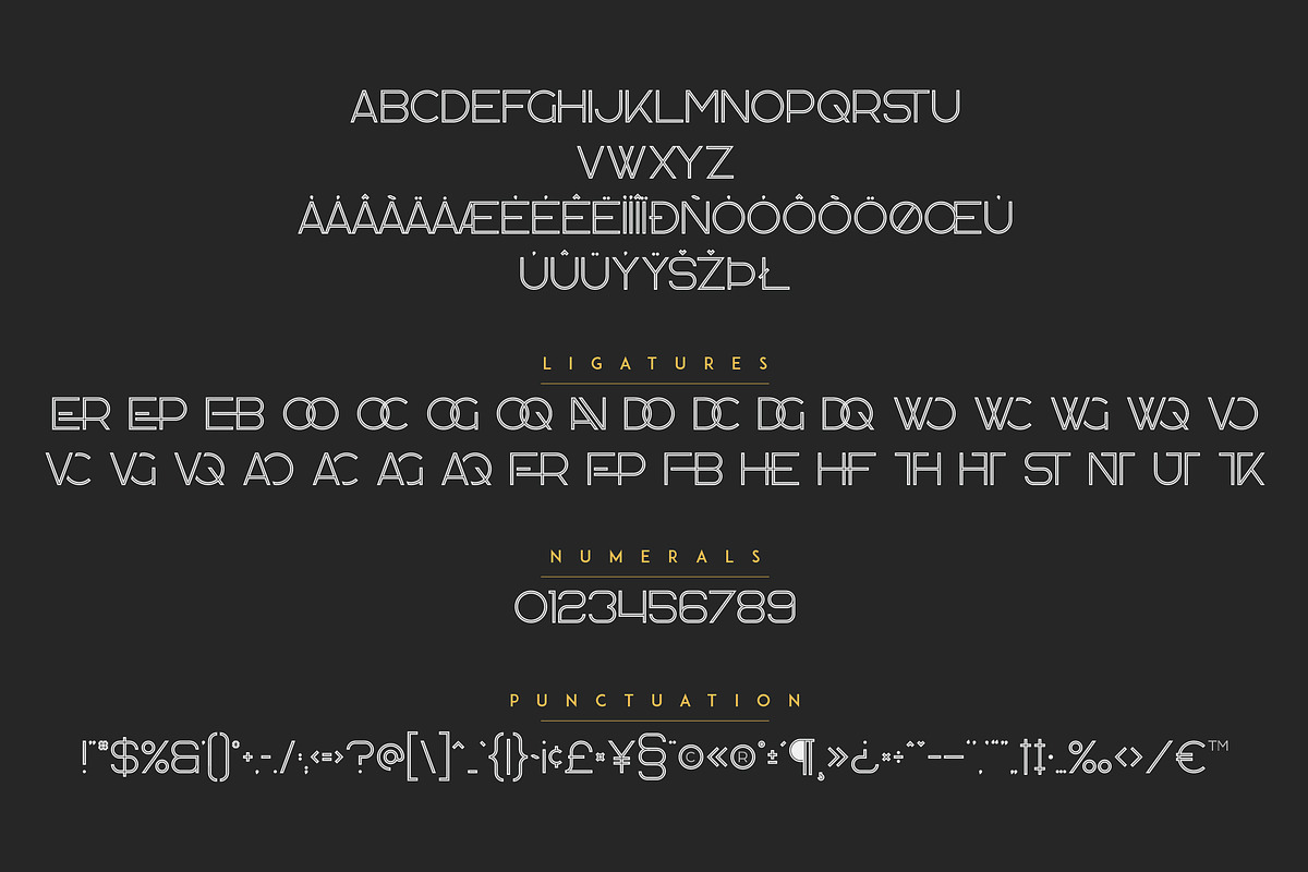 Kavo Inline | 3 fonts + 6 Logos, a Symbol Font by VP Fonts (Photo 9 of 11)