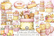 Watercolor Fast Food Clipart Bundle, an Illustration by Sublimation Artist (Thumbnail 1 of 6)