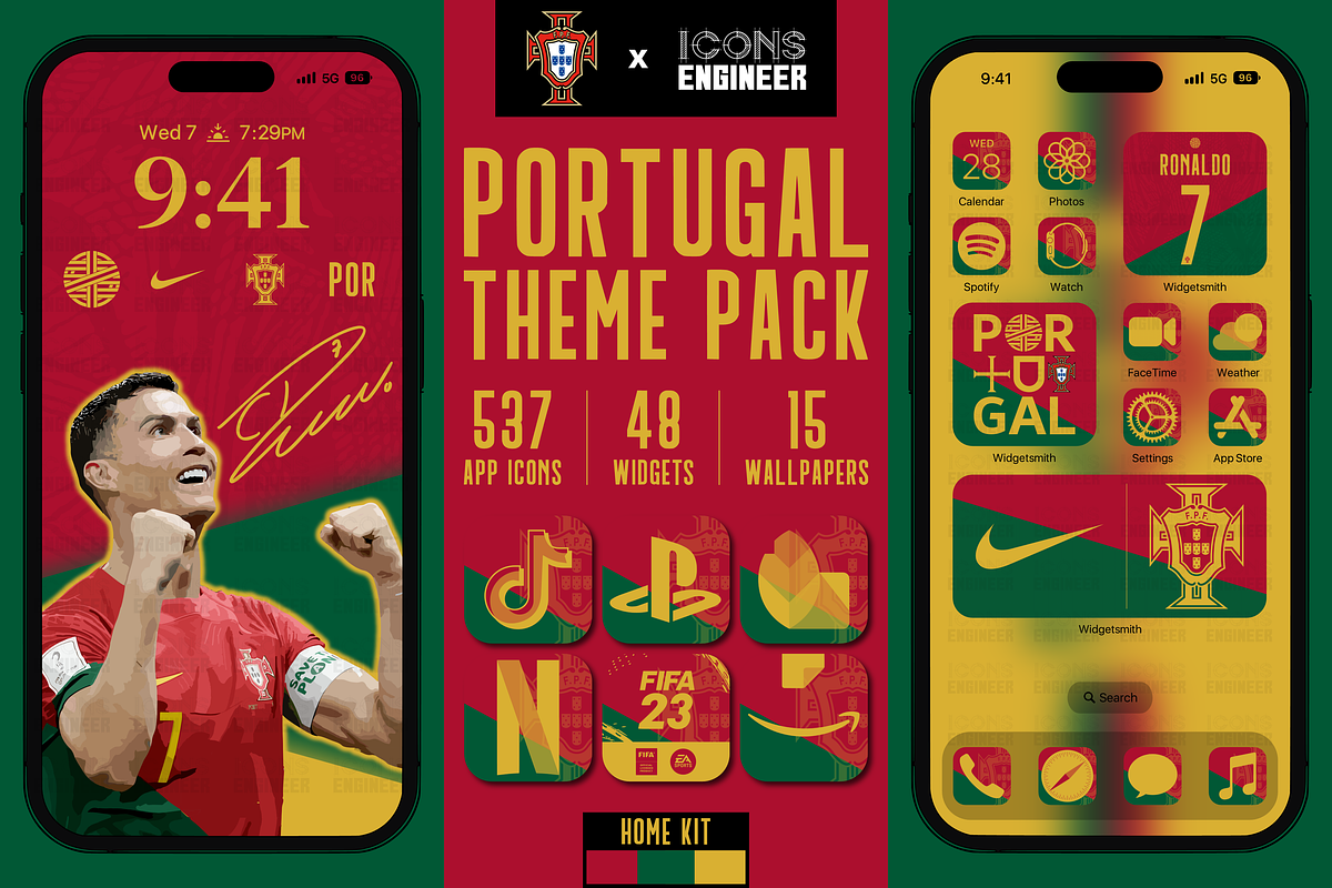 Portugal Theme Pack | Home Kit, an Icon by IconsEngineer (Photo 1 of 11)