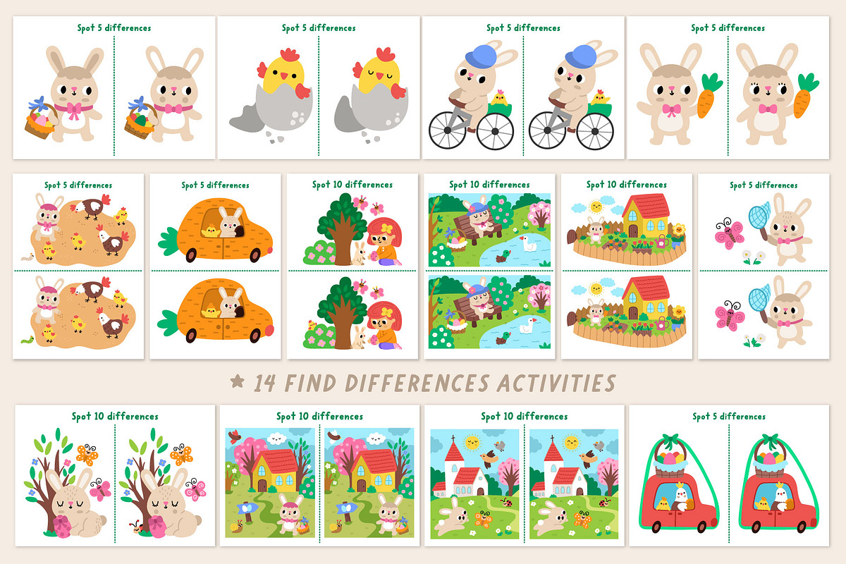 Easter village games and activities, an Education Illustration by Lexi Claus (Photo 6 of 15)