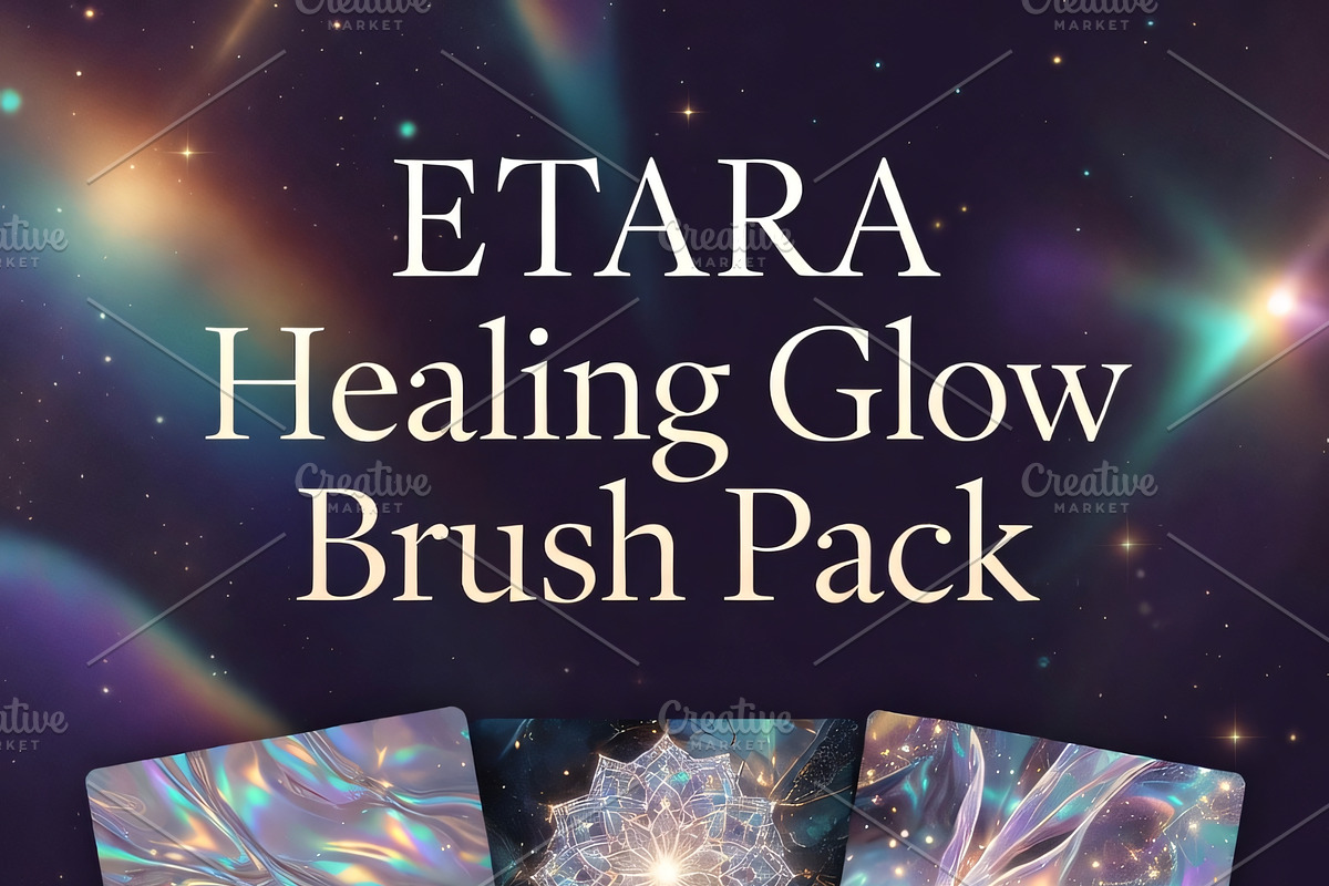 ETARA Healing Glow Brush Pack, a Brush Add-On by ETARA by Mea Hau (Photo 1 of 18)