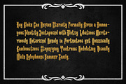 Anehena Typeface, a Blackletter Font by Arterfak Project (Thumbnail 6 of 7)