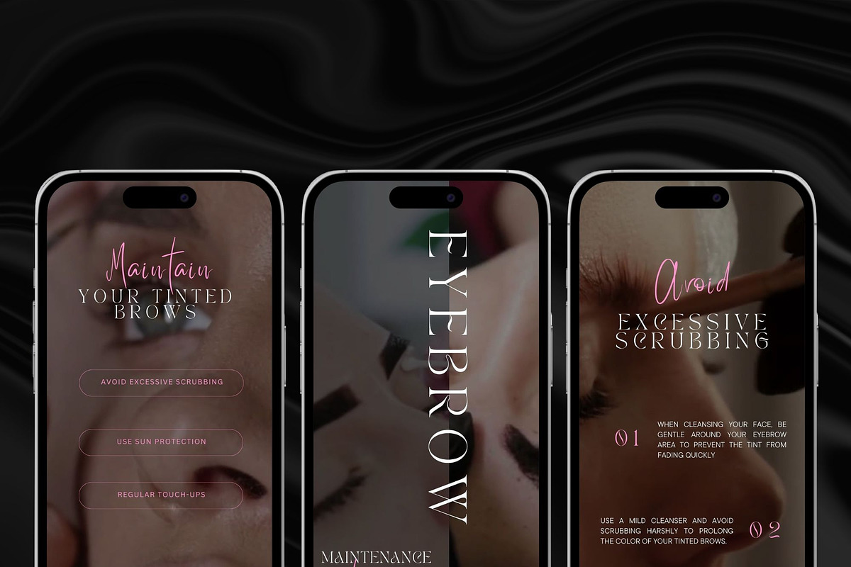 Brow Tech Instagram Video Reels, a Social Media Template by design4social (Photo 4 of 9)