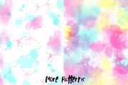 Pastel Tie-Dye Backgrounds, a Pattern Graphic by The Gypsy Goddess (Thumbnail 6 of 11)