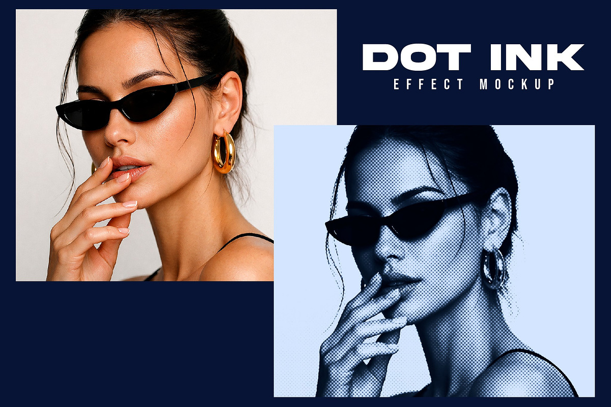Dot Ink Effect Mockup, a Layer Style Add-On by studiogstock (Photo 2 of 2)