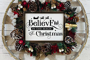 Farmhouse Christmas Sign Mega Pack, a Graphic by CraftlabSVG (Thumbnail 13 of 17)