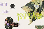 STILL LIFE tropical floral fruit, a Food Illustration by Lana Elanor (Thumbnail 9 of 12)