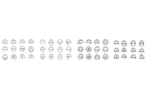 Different designs of construction, an Illustration by ZinetroN