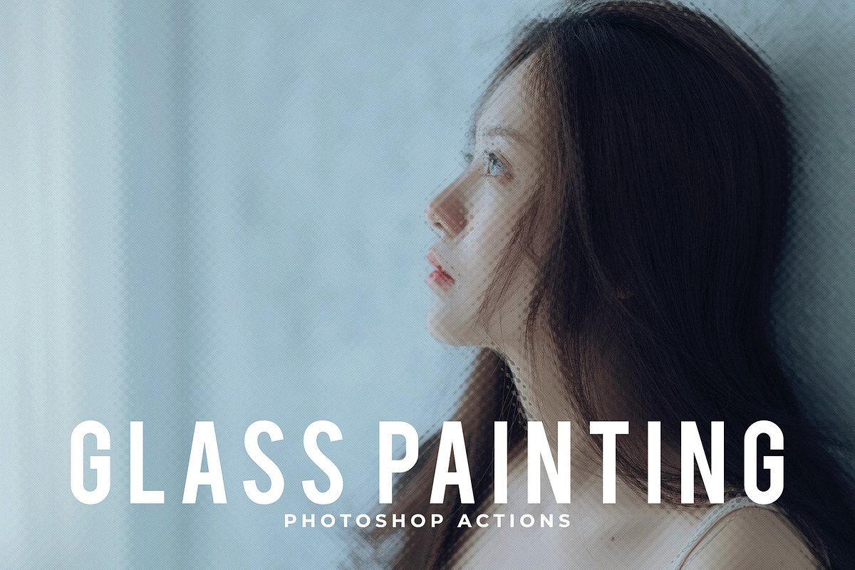 Glass Painting Photoshop Actions, an Action Add-On by Creativetacos (Photo 1 of 6)