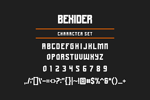 Bexider Font