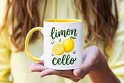 Coastal Yellow Lemon Summer Bundle, a Seasonal Illustration by Designworld (Thumbnail 9 of 9)