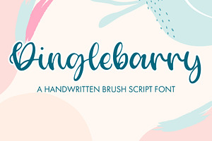 Dinglebarry Handwritten Script Font