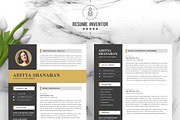 Resume Template, a Resume Template by ResumeInventor (Thumbnail 2 of 6)