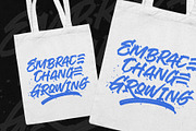 Grimraze - Brush Hand Lettering, a Script Font by Inviline.co (Thumbnail 10 of 12)