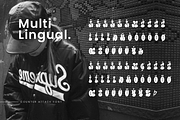 More Than Life Bubble Graffiti, a Handwritten Font by Ronny Studio (Thumbnail 9 of 9)