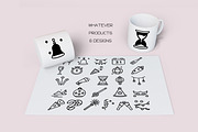 New Year Icons - Dingbat Font, a Symbol Font by WADLEN (Thumbnail 6 of 7)