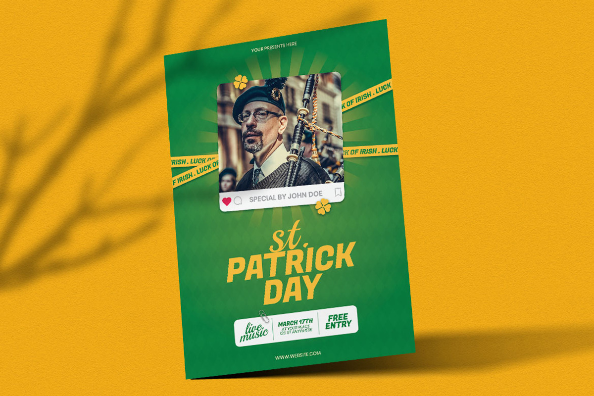 Nedal - St. Patricks Day Flyer, a Flyer Template by Attype (Photo 2 of 4)
