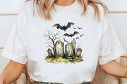 Spooky Halloween Clipart Bundle, an Illustration by Libby Wishes (Thumbnail 4 of 7)