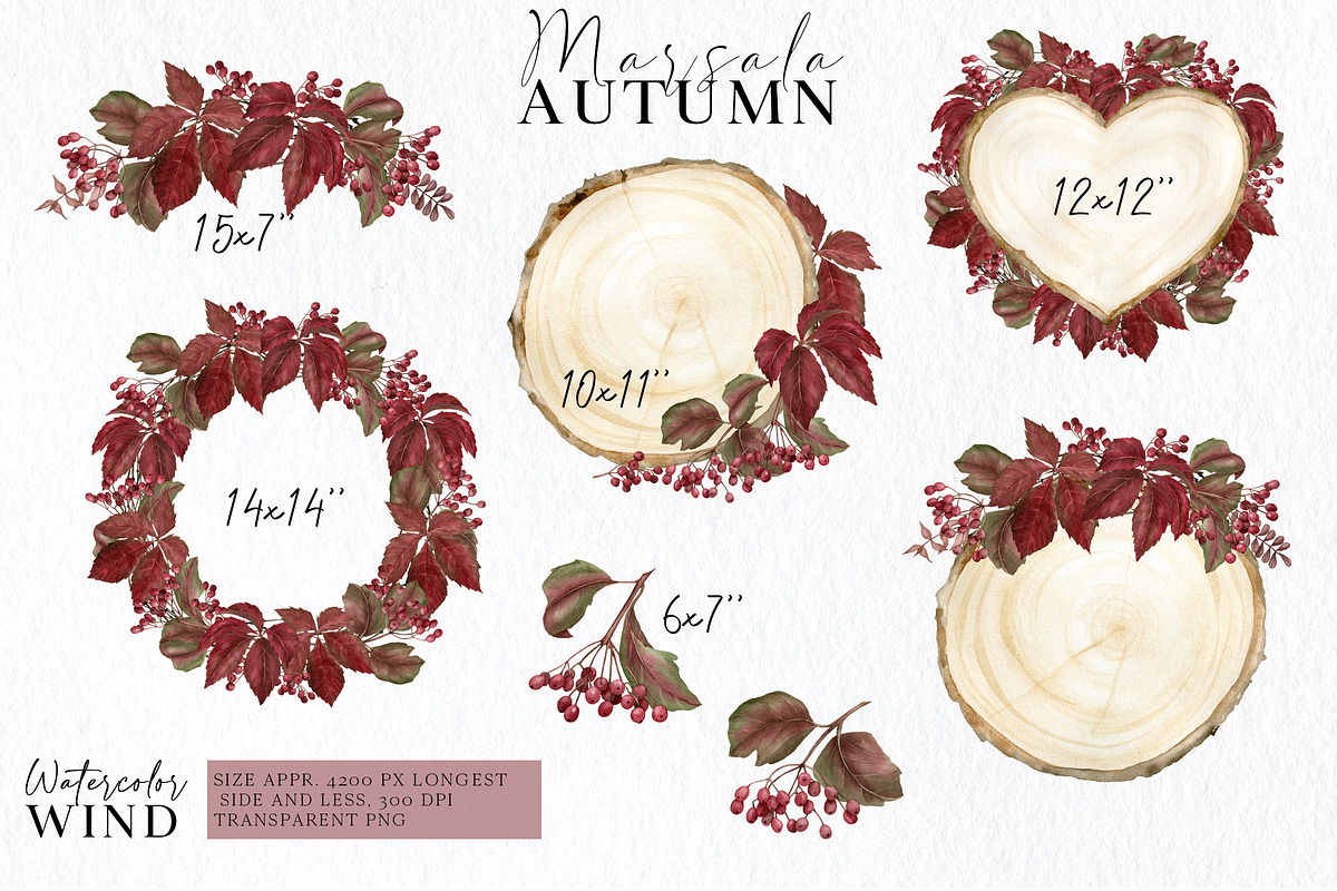 Ultimate Autumn Bundle Clipart, an Illustration by WatercolorWind (Photo 43 of 45)