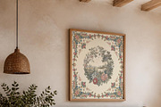 Vintage Damask Toile de Jouy Pattern, a Pattern Graphic by elfy creative (Thumbnail 2 of 4)