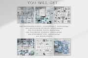 3000+ Blue Social Media | Canva, a Social Media Template by BRANDcontent (Thumbnail 2 of 8)