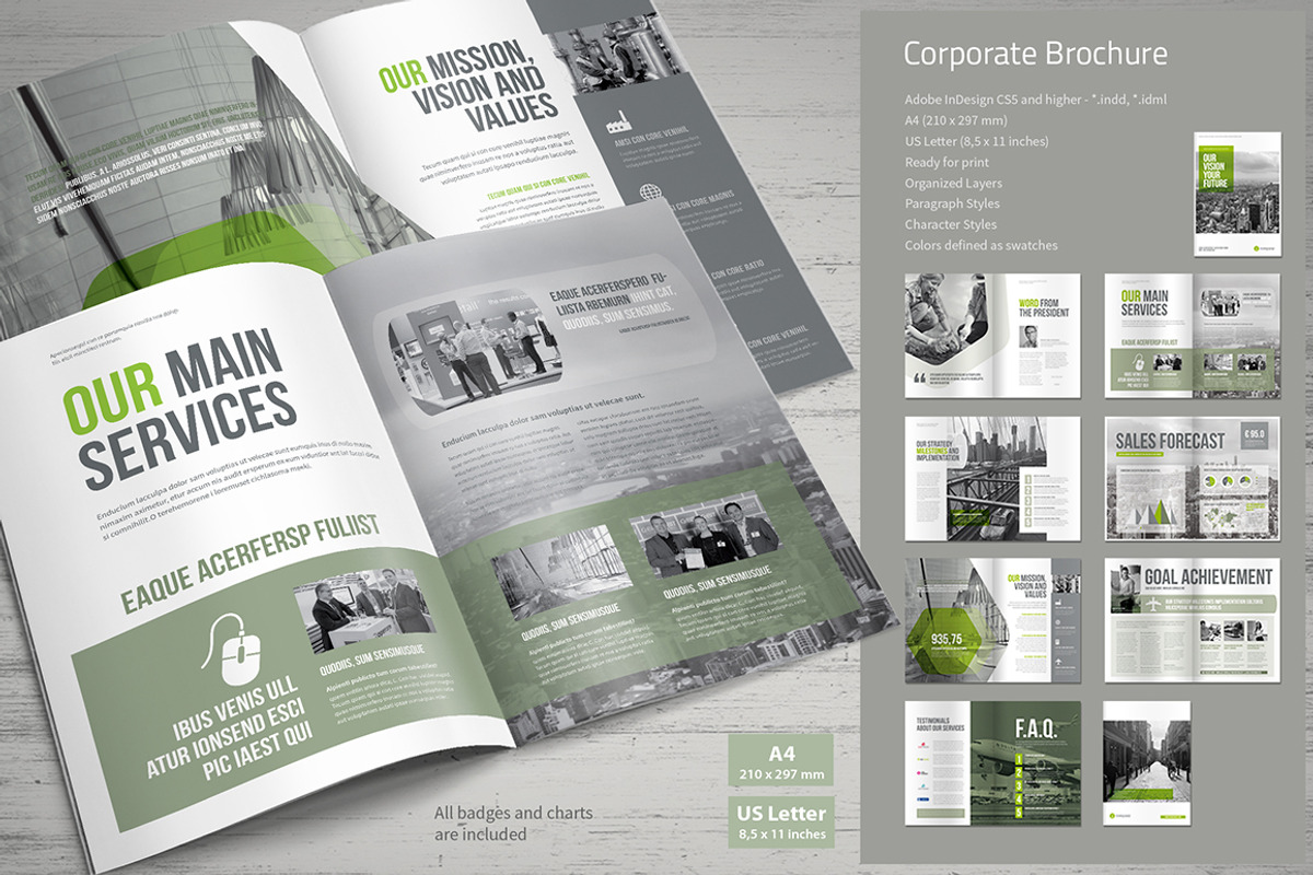 Business Brochure, a Brochure Template by MrTemplater (Photo 2 of 3)