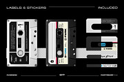 Cassette Mockup Volume 2, a Product Mockup by FLYERWRK (Thumbnail 6 of 9)