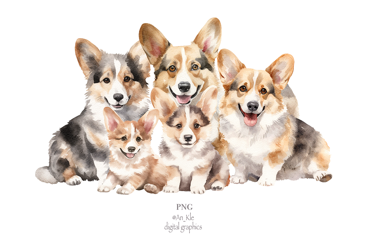 Corgi, an Illustration by TheCuteShop (Photo 3 of 3)
