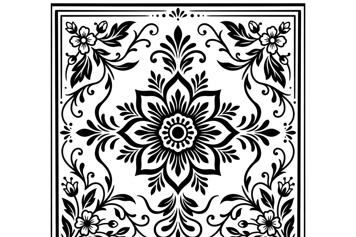 50 Elegant Floral Ornament Bundle, a Decorative Illustration by Amazin_art (Photo 38 of 38)