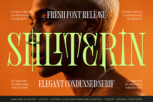 Shliterin Elegant Condensed Serif