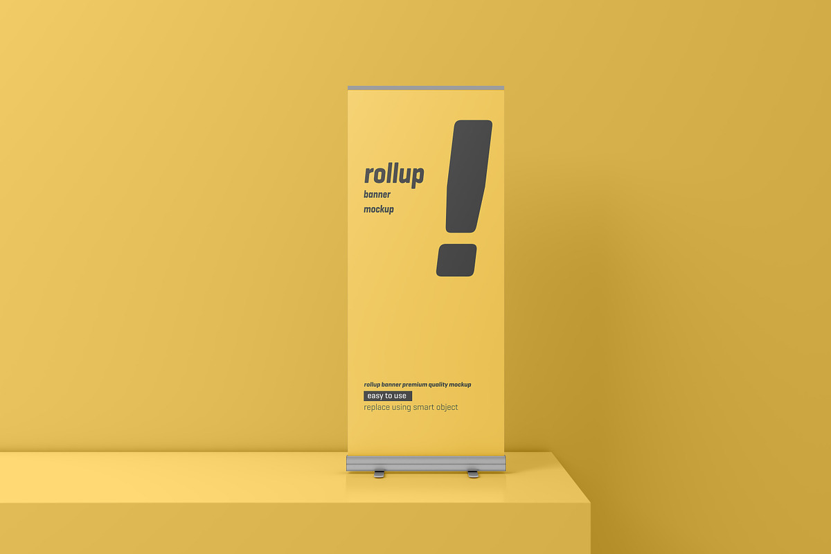 Roll Up Banner Mockup, an Advertising Mockup by Toasin Studio (Photo 12 of 23)