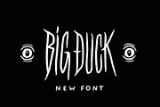 Big Duck - gothic condensed font, a Blackletter Font by doffdog (Thumbnail 1 of 7)