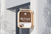Signage Mockup, an Advertising Mockup by Permadi Creative (Thumbnail 2 of 2)