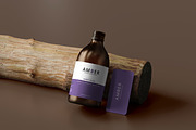 7 in 1 Amber Glass Cosmetic Bundle, a Cups & Container Mockup by pmvch (Thumbnail 85 of 106)