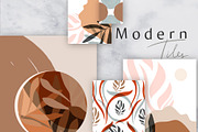 16 Modern abstract Tile templates, a Decorative Illustration by DeMih (Thumbnail 4 of 4)