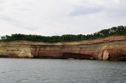 Pictured rocks national lake shore containing nature, adventure, and