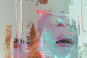 90 Glitch faces, a Person Illustration by Handmadefont (Thumbnail 38 of 94)