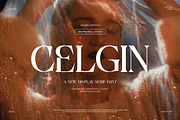 Celgin Elegant Serif Font, a Serif Font by Graphicxell (Thumbnail 1 of 8)