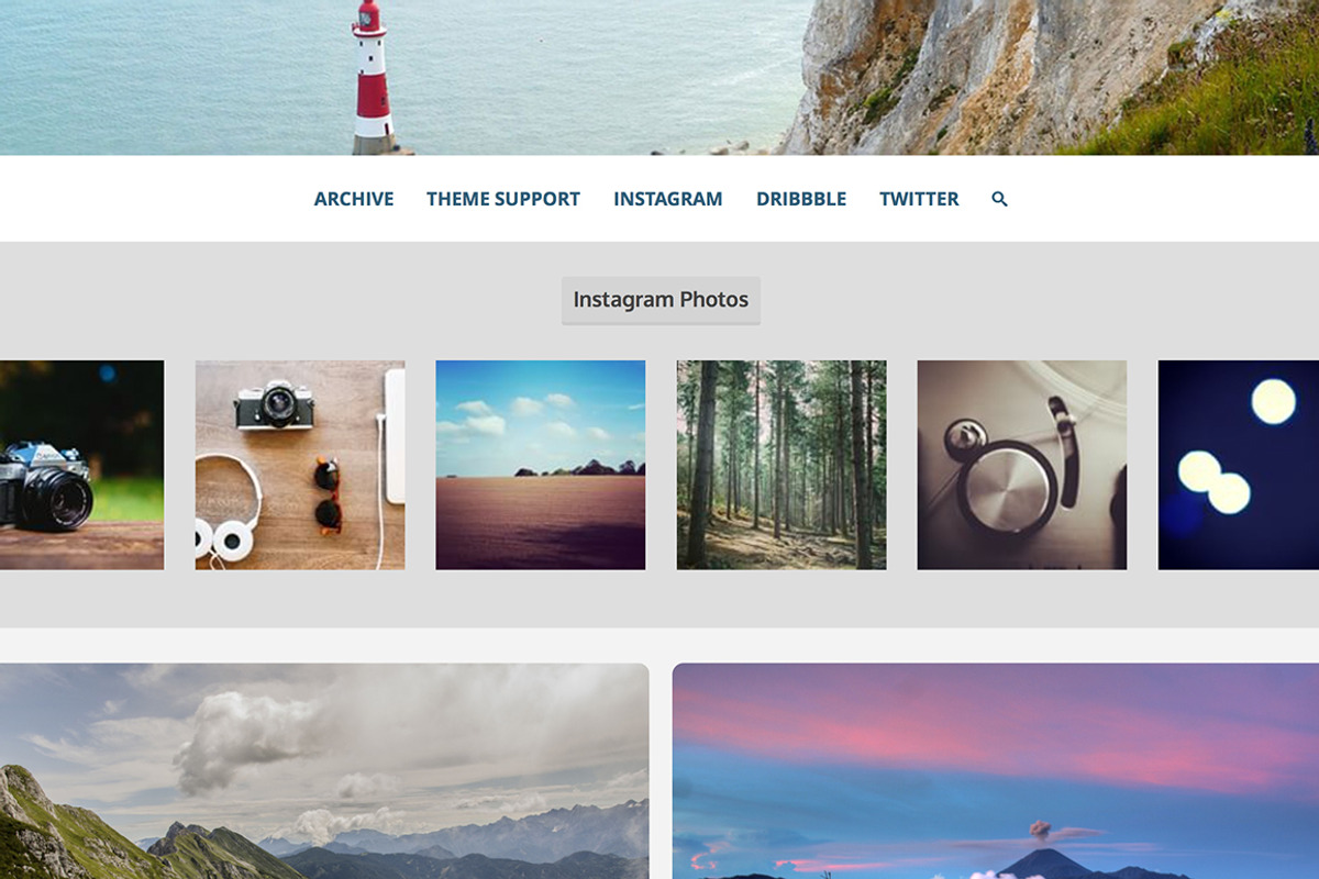 Viewfinder Tumblr Theme, a Websites & App Template by Themelantic (Photo 3 of 5)