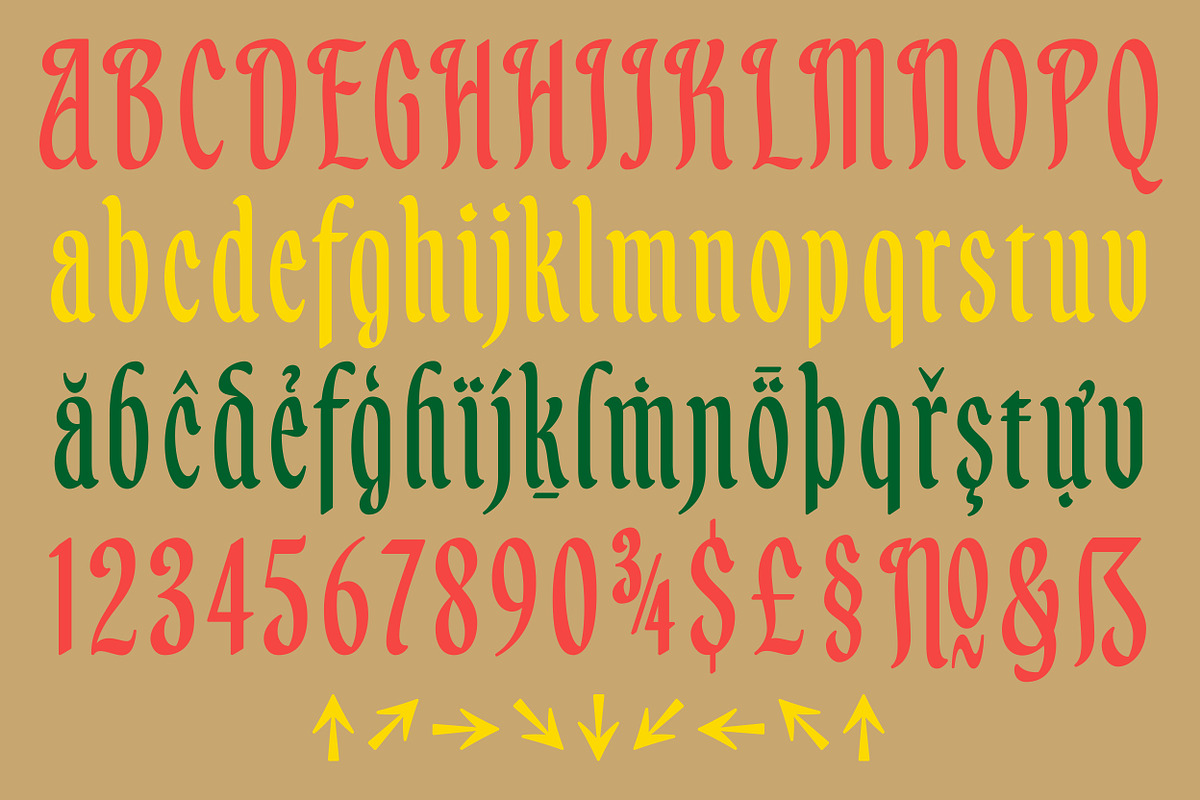 Talu, a Font by Simon Walker (Photo 9 of 11)