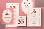 Wedding Invitation Set, an Invitation Template by graphicook (Thumbnail 2 of 3)