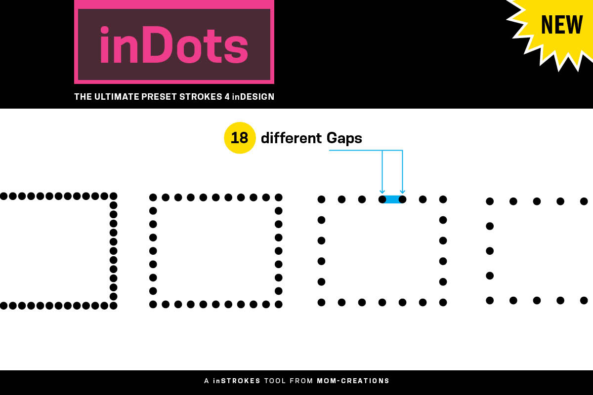 inDots - Preset Strokes 4 inDesign preview 2