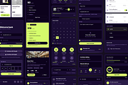 Podium Figma UI Kit: 92 Blocks, Dark, an UI Kit Template by lynnn423 (Thumbnail 2 of 5)
