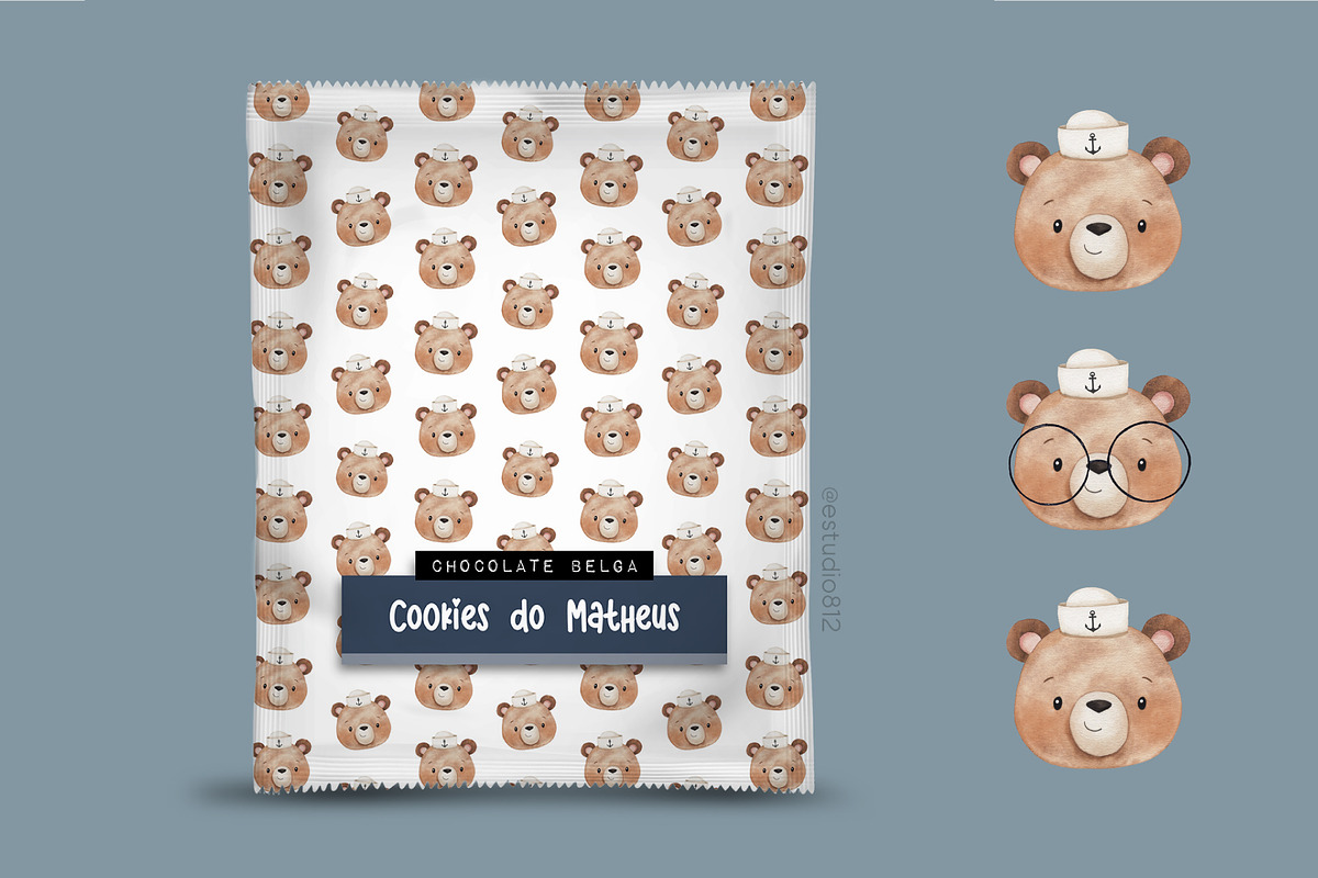 Little Sailor, an Animal Illustration by Estudio 812 (Photo 7 of 9)